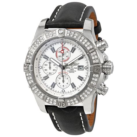 breitling avenger with diamond bezel|breitling automatic watch.